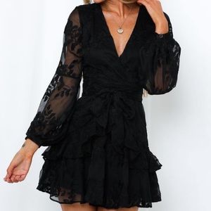 Hello Molly - I Heard a Rumor Dress Black